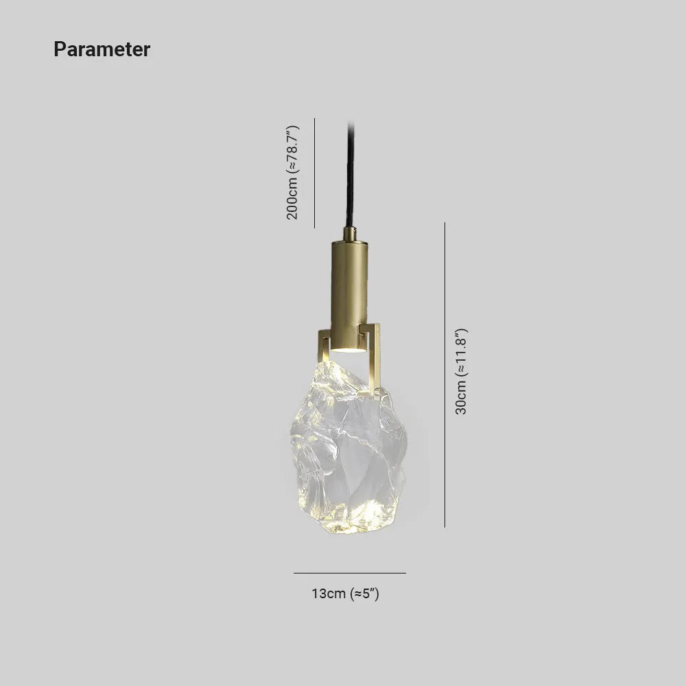 Drop Crystal Pendant Light