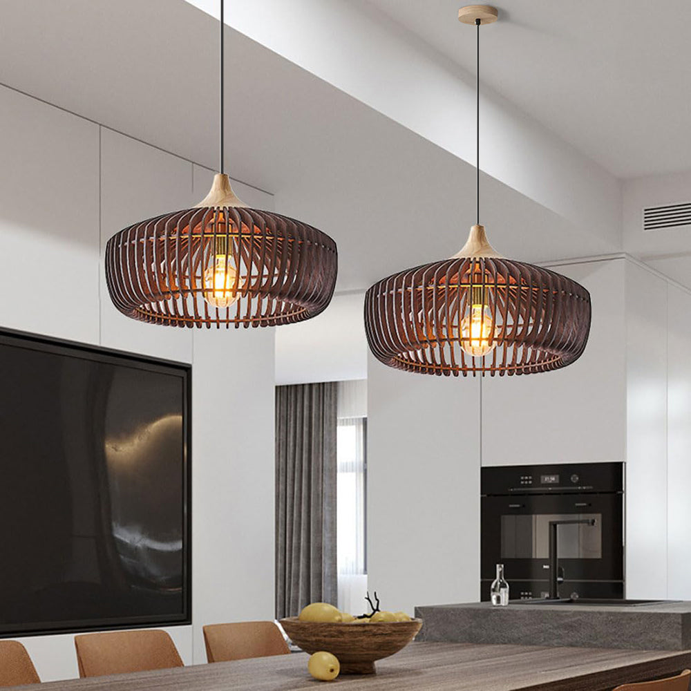 Lumenoa Pendant Light Nordic Japanese Wood Natural-Neutral Decor