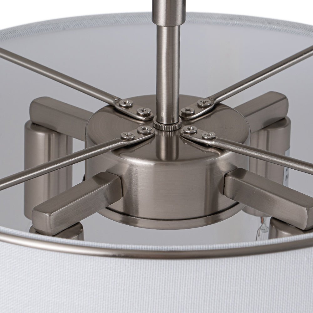 Lumière de Plafond Semi-Flush en Lin Vesina
