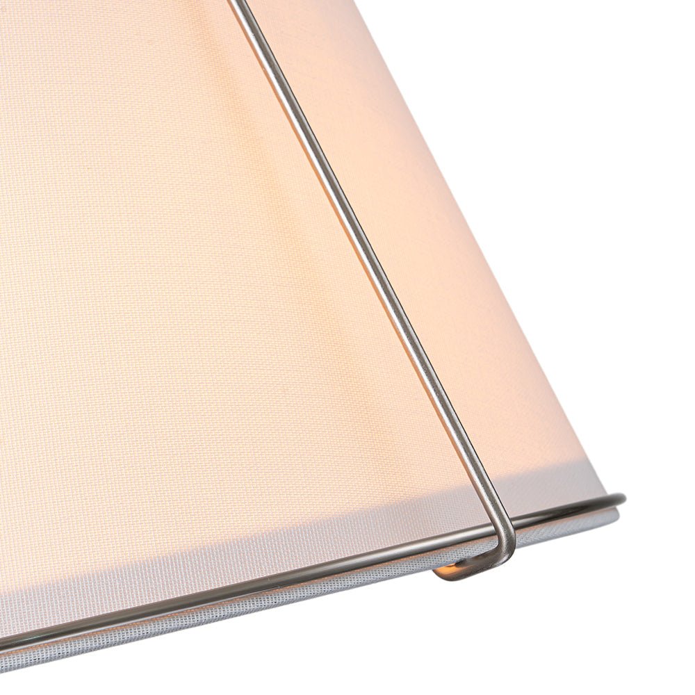Lumière de Plafond Semi-Flush en Lin Vesina