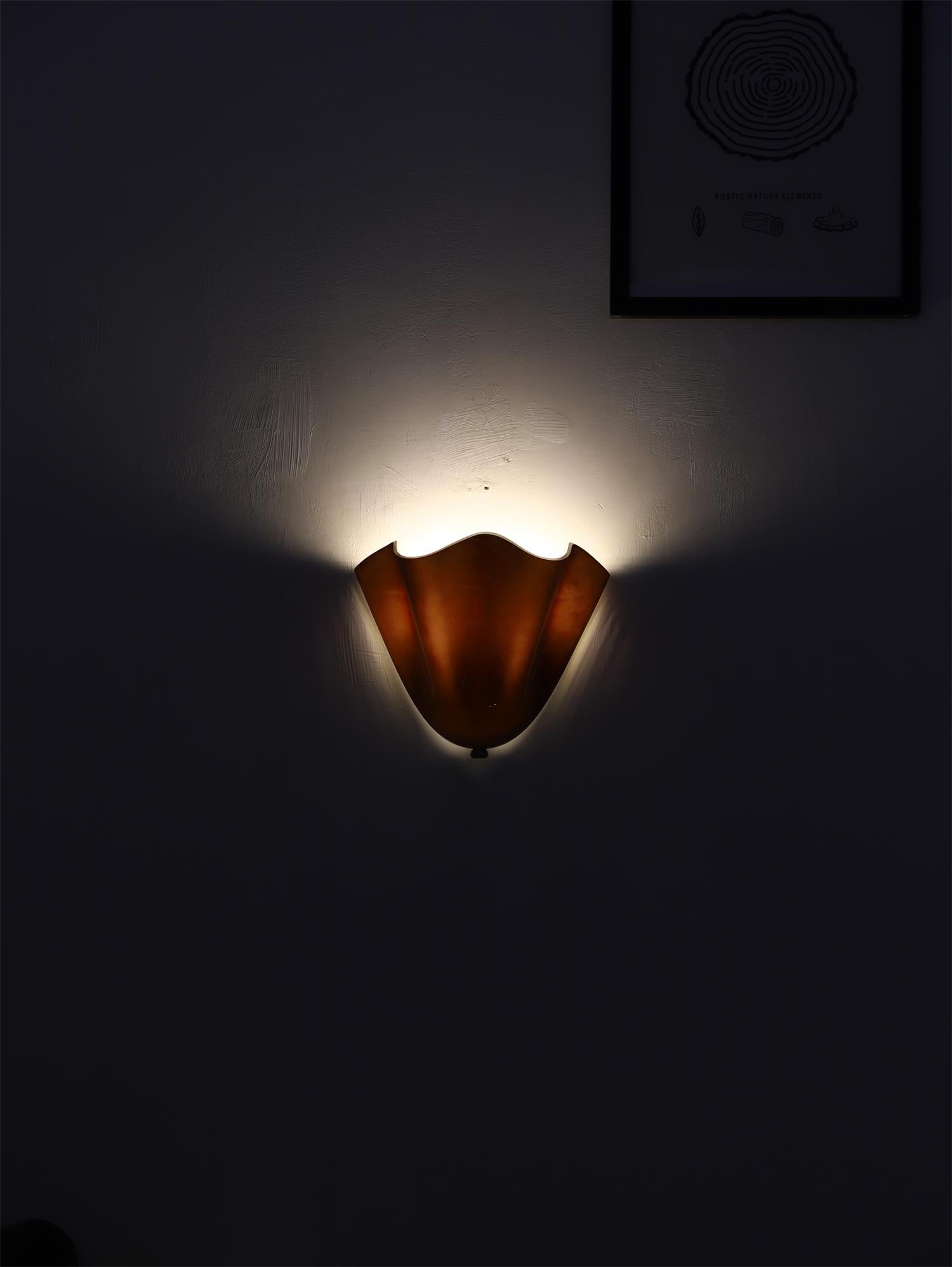 Lampe murale en verre Ulcarisra