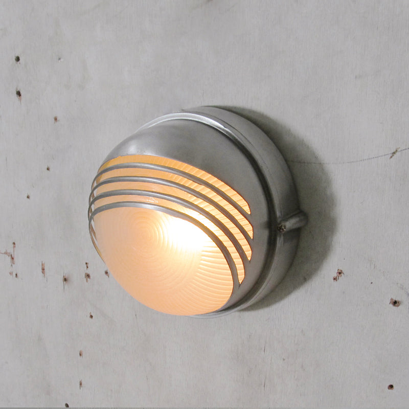 Lampe murale en verre extérieur vintage Olcarila