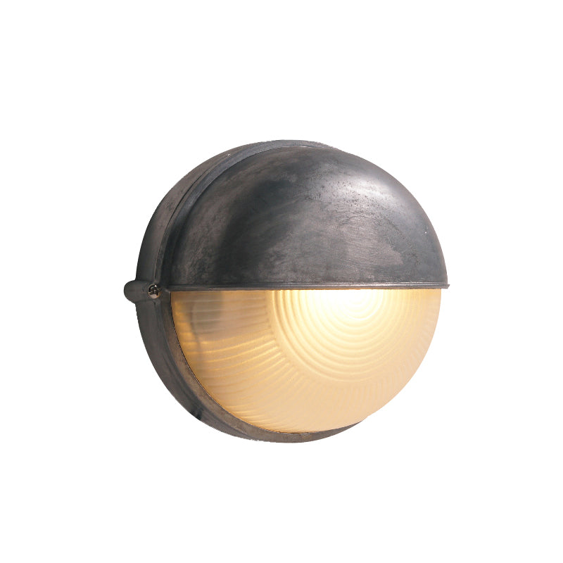 Lampe murale en verre extérieur vintage Olcarila