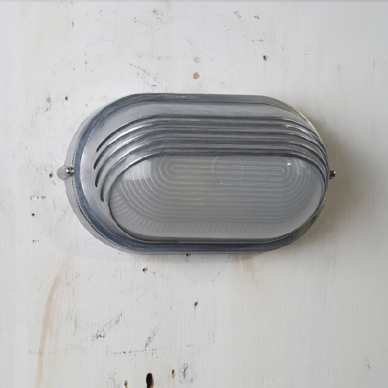 Lampe murale en verre extérieur vintage Olcarila