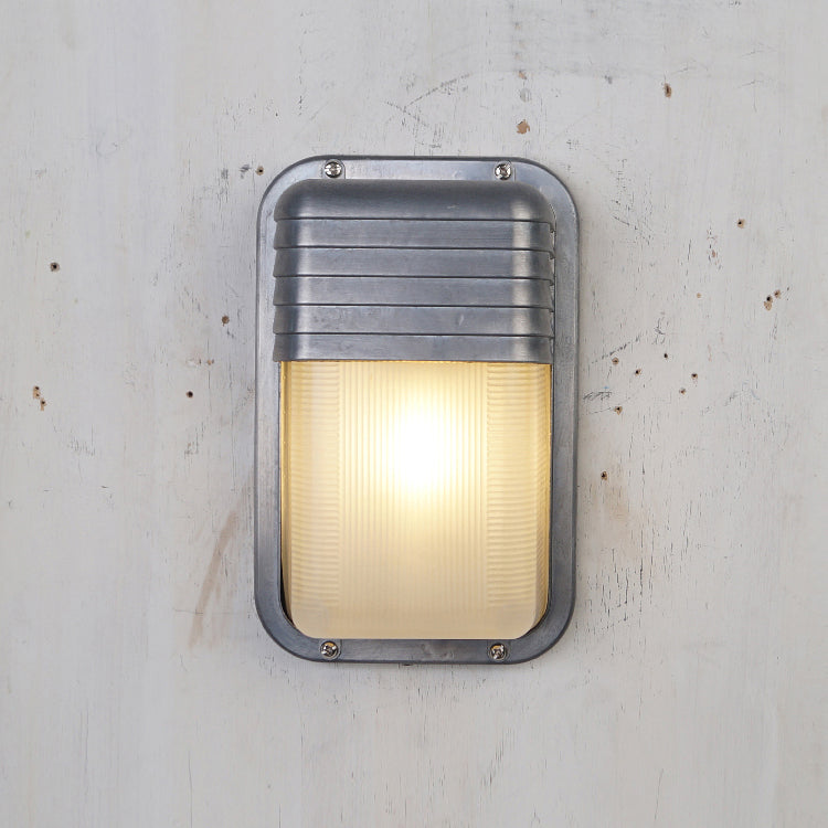 Lampe murale en verre extérieur vintage Olcarila