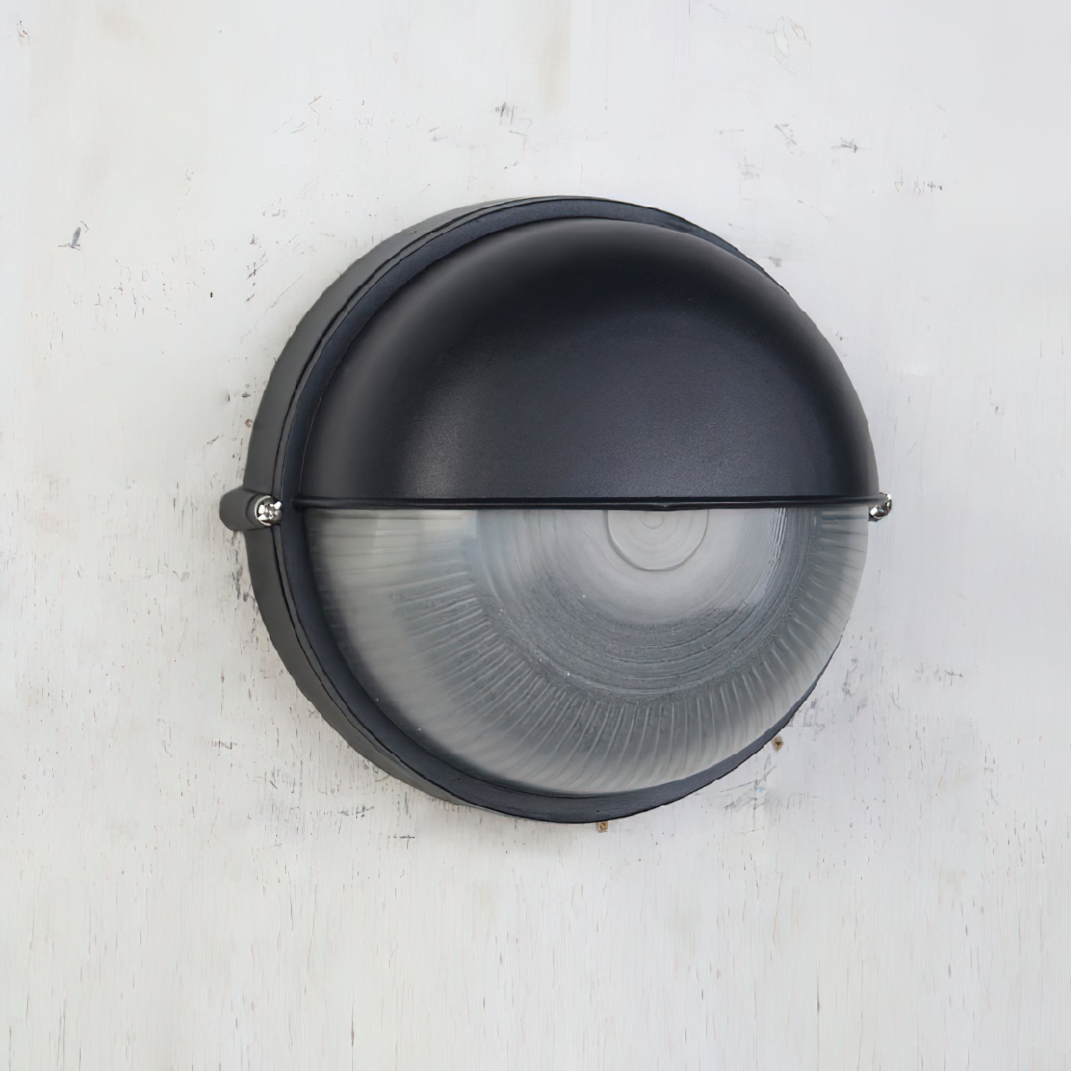 Lampe murale en verre extérieur vintage Olcarila