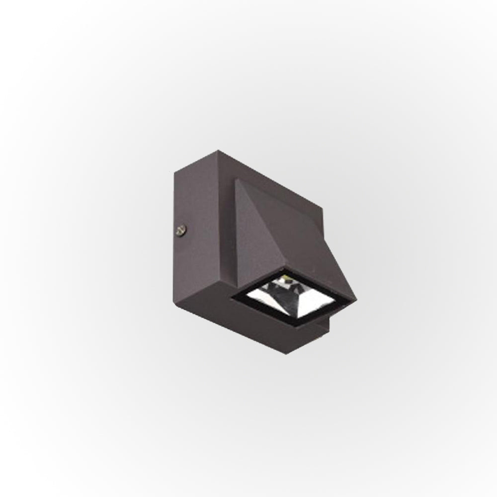 Applique Murale LED Moderne en Métal Noir Vexto